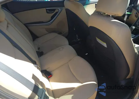 2013 Hyundai Elantra Gls из США, поврежденный, VIN 5NPDH4AE1DH231994